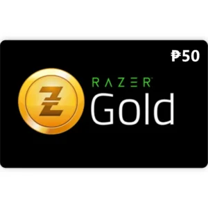 Razer Gold ₱50 PHP Gift Card (Email Delivery)